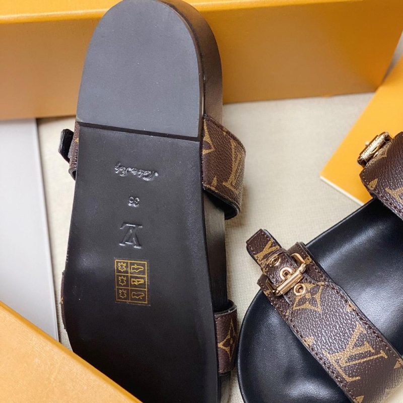 Louis Vuitton Bom Dia Flat Mule Slides Sandals - Image 3