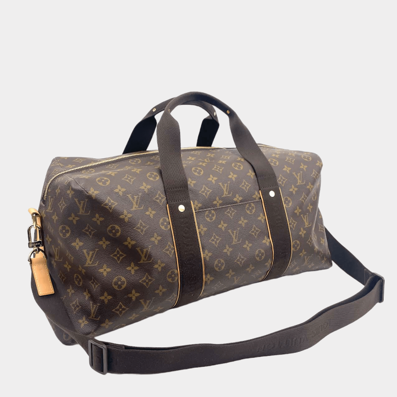 LOUIS VUITTON Beaumarchais Damier Ebene & Light Pink Top Handle - OUTLET FINAL SALE - Image 3