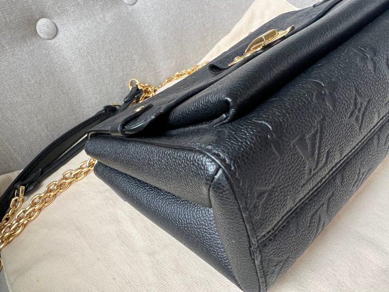 Louis Vuitton Black Empreinte Wallet on Chain Cross-Body - Image 17
