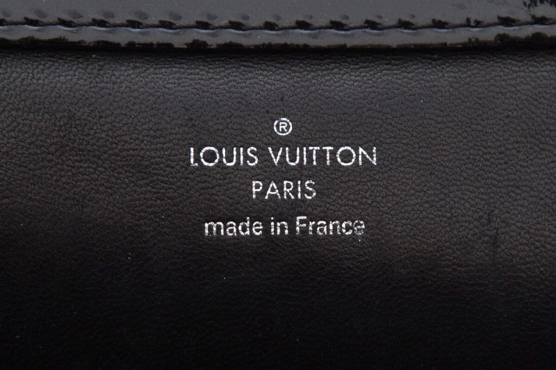 Louis Vuitton Black Patent Leather Wallet Small - Image 7