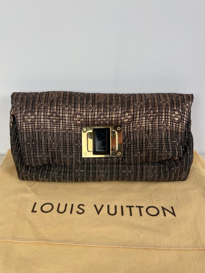 Brown Louis Vuitton Monogram Sac Shopping Tote Bag