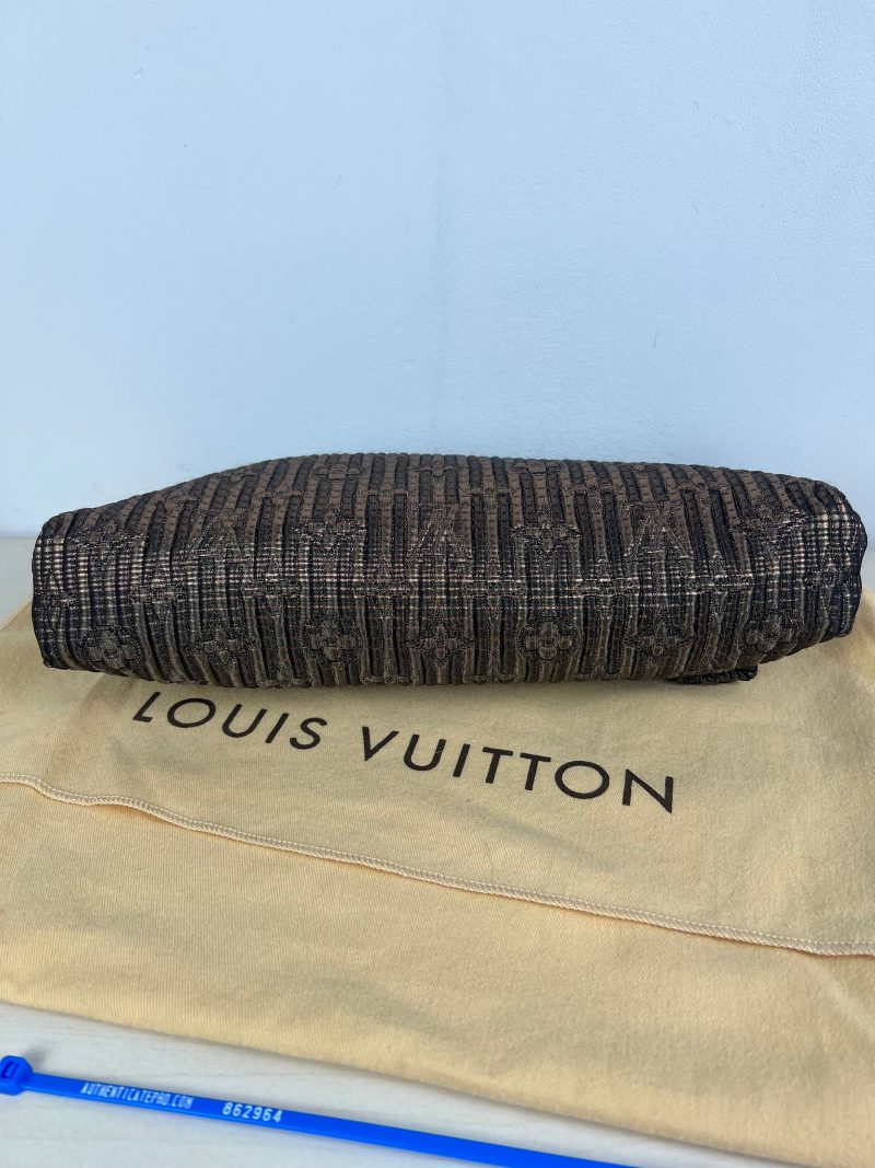 Brown Louis Vuitton Monogram Sac Shopping Tote Bag - Image 3
