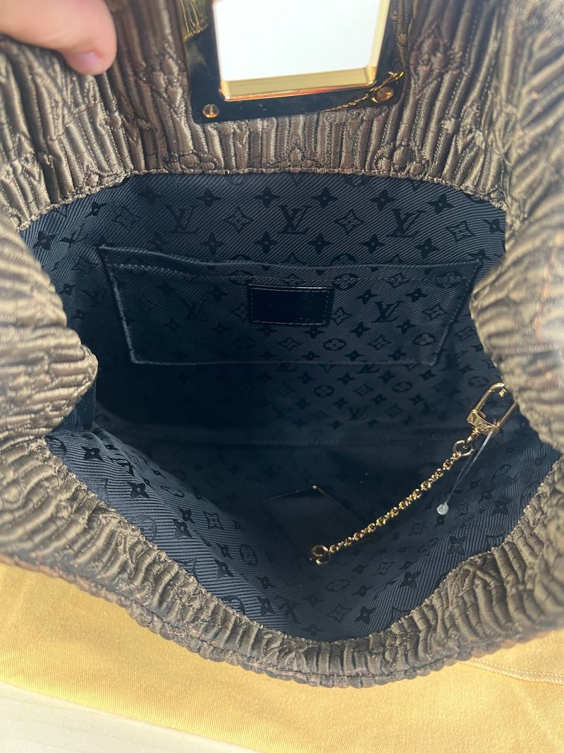 Brown Louis Vuitton Monogram Sac Shopping Tote Bag - Image 6