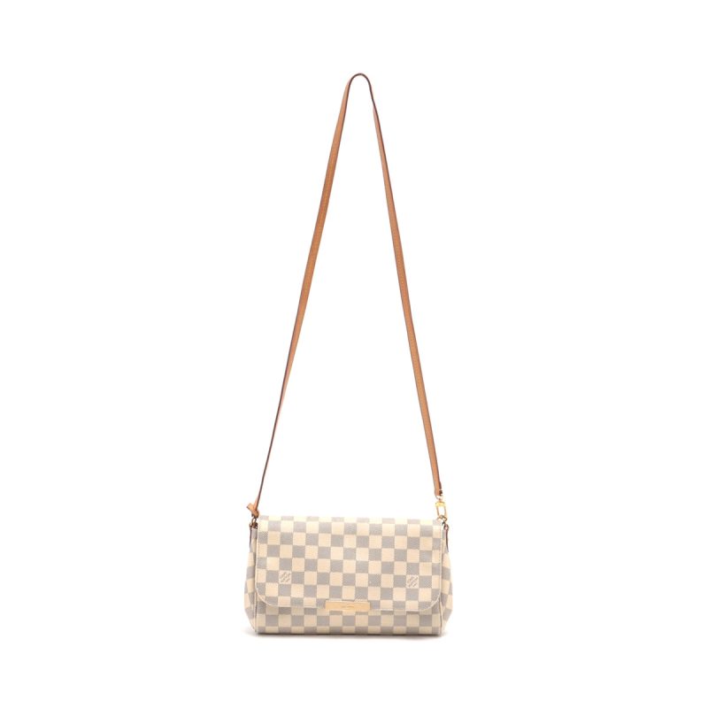 Louis Vuitton Damier Azur Figeri PM Shoulder Bag N41176