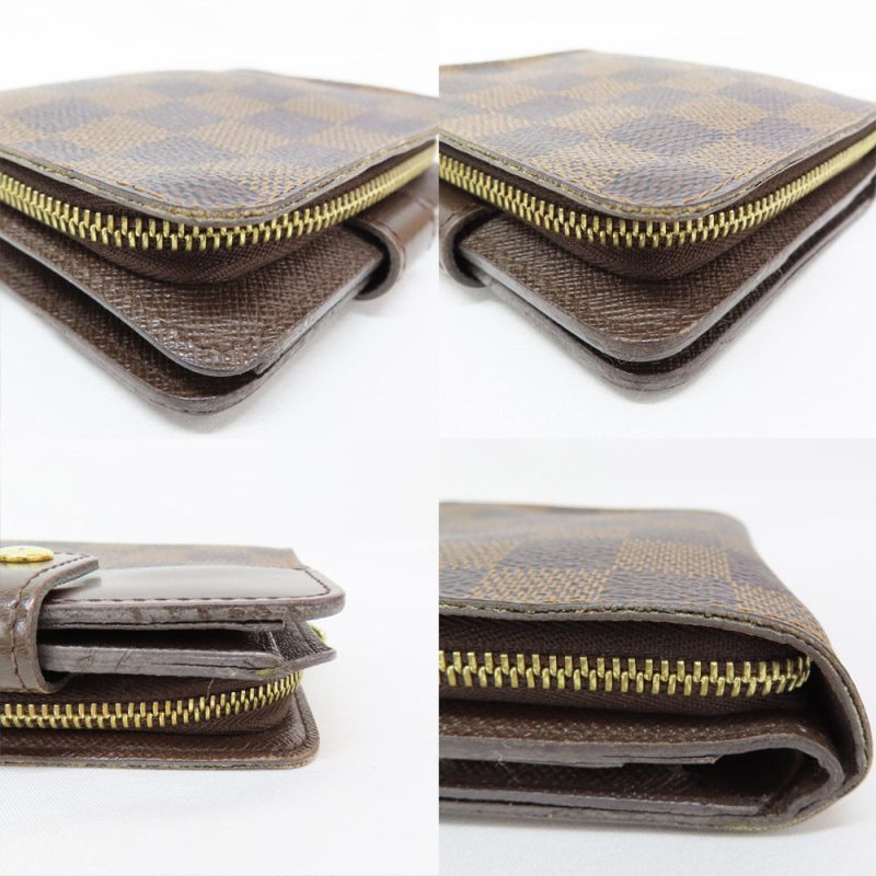 LOUIS VUITTON compact coin card holder NoirM82245 Monogram Shadow - Image 5