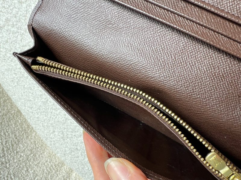Louis Vuitton Brazza Wallet Monogram Upside Down Canvas Infrarouge Initials - Image 14