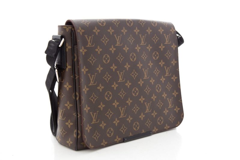 Louis Vuitton Brown & Black Silk BB Bandeau Scarf - Image 3