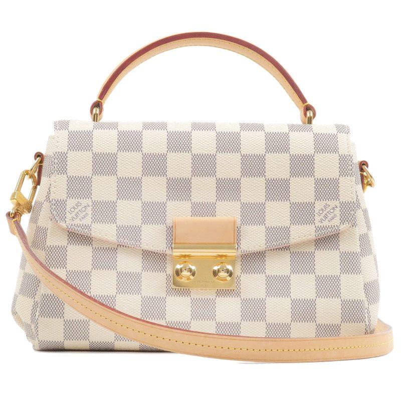Louis Vuitton Damier Azur Croisette Shoulder Bag