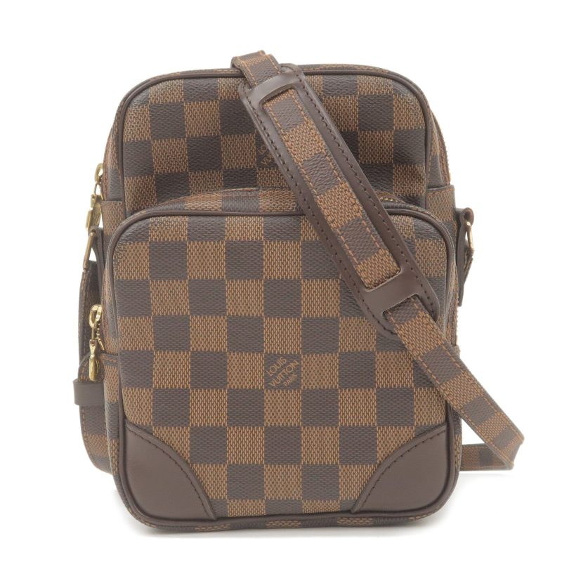 Louis Vuitton Damier Ambrel Body Bag N41288 Black Onix LeatherLouis Vuitton