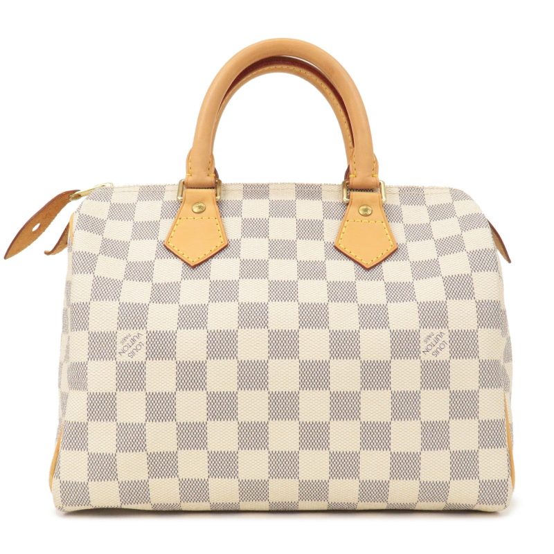 Louis Vuitton Damier Azur Speedy 25 Boston Bag Hand Bag N41534