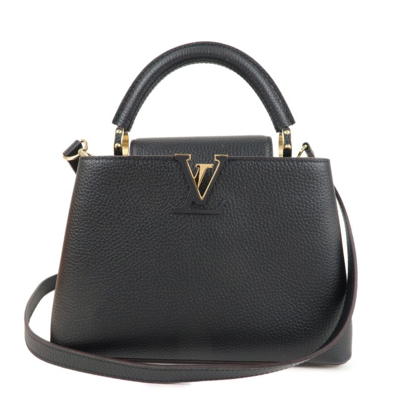 Louis Vuitton Capucines BB Pink Leather Handbag Small