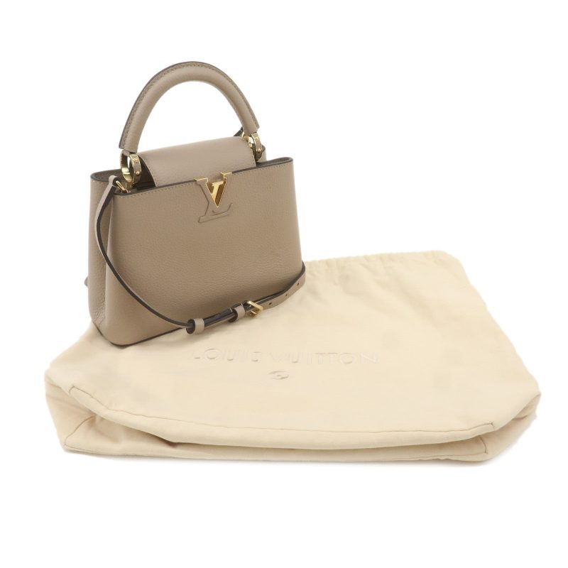 Louis Vuitton Capucines BB 2Way Bag Shoulder Bag Galet M94634 - Image 12