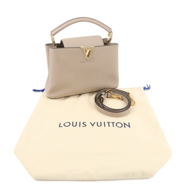 Louis Vuitton Capucines BB 2Way Shoulder Bag Galet M94634 - Image 12