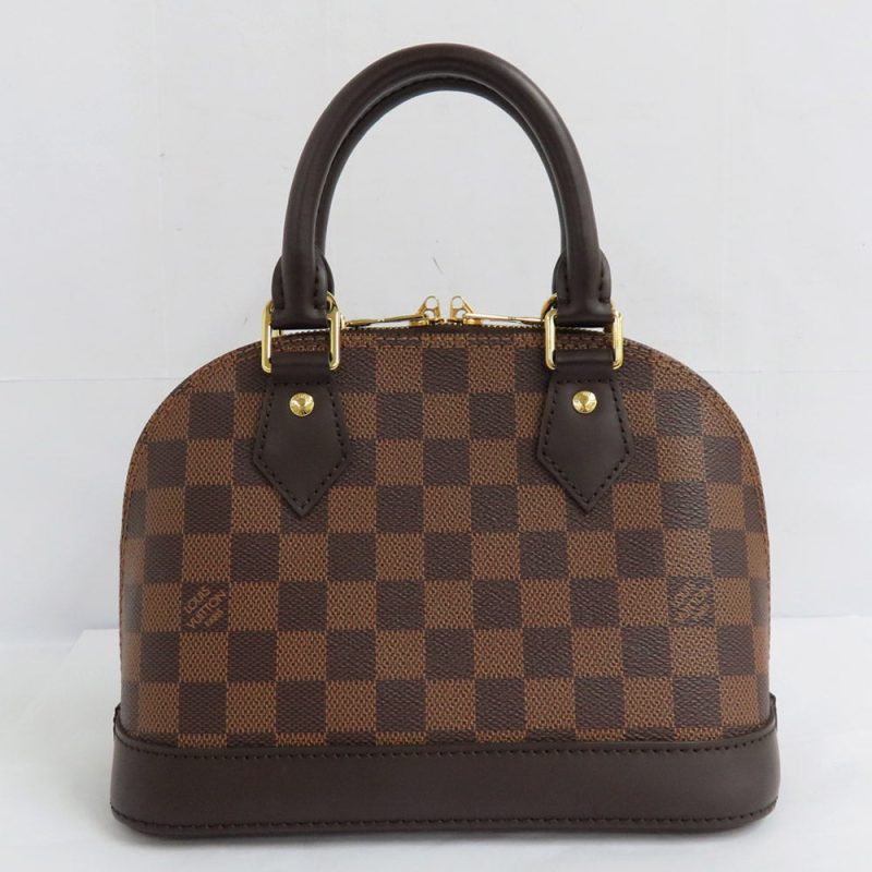 Louis Vuitton Alma BB Orange EPI Leather Satchel - Image 2