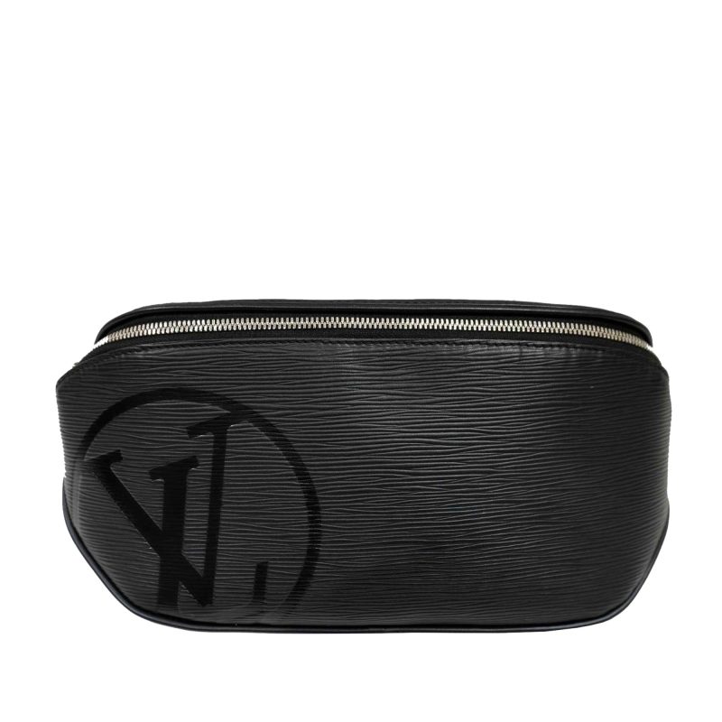 Louis Vuitton Circle signature Brazza Wallet Epi Leather Bleu Azur