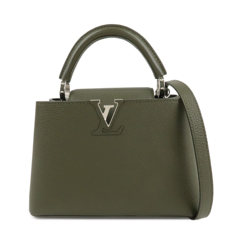 LOUIS VUITTON Capucine GM Handbag Black