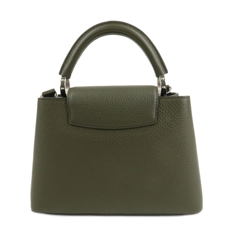 LOUIS VUITTON Capucine GM Handbag Black - Image 2