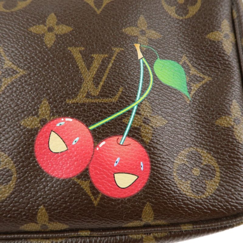 Louis Vuitton Cherry Blossom Pochette Accessoires Pouch M95008 - Image 6
