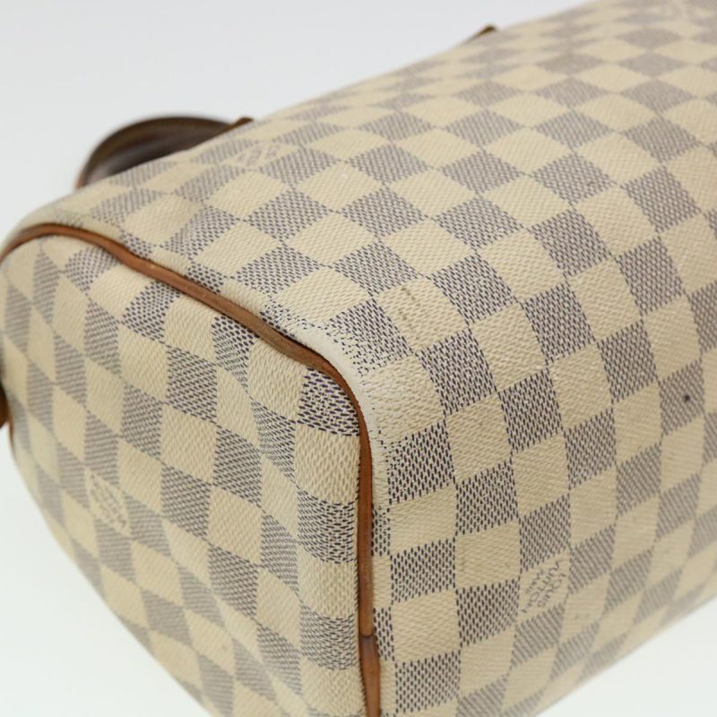 LOUIS VUITTON Damier Azur Speedy 30 Hand Bag N41533 LV Auth 40420 - Image 17