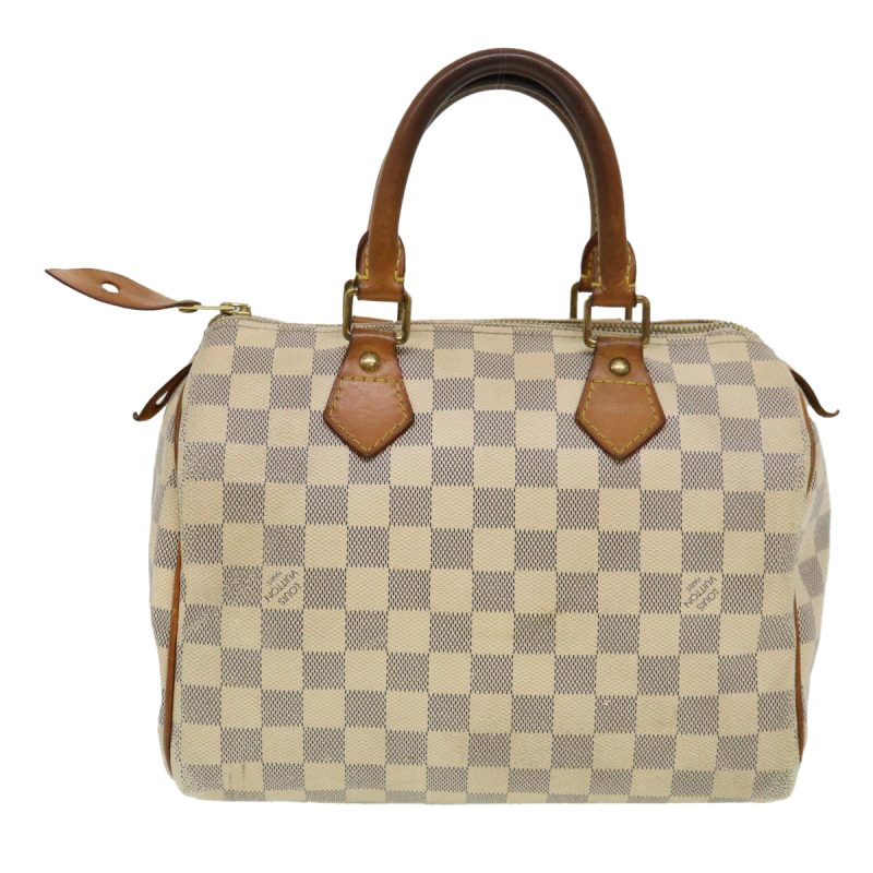 LOUIS VUITTON Damier Azur Speedy 30 Hand Bag N41533 LV Auth 40420 - Image 2
