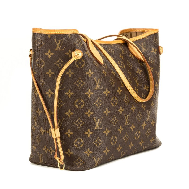 LOUIS VUITTON Monogram Canvas Neverfull MM Bag - Image 2