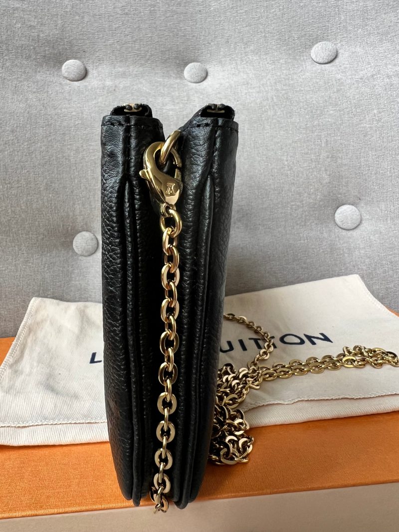Louis Vuitton Black Empreinte Felicie Insert - Image 7