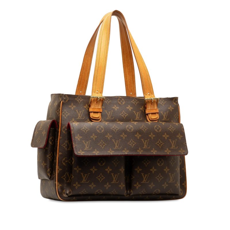 Brown Louis Vuitton Monogram Multipli-Cite Tote Bag - Image 2