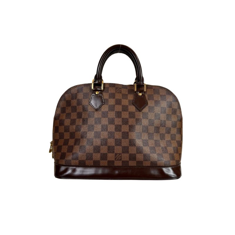 Louis Vuitton Alma Dark Purple Cassis Epi Leather - Image 3