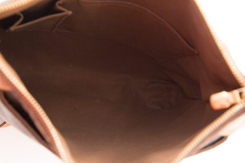 Louis Vuitton Brown Monogram Palermo PM Bag - Image 6