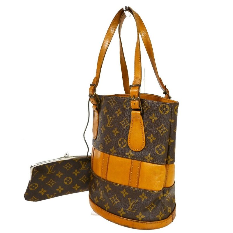 Louis Vuitton Bucket PmCanvas Tote Bag () - Image 6