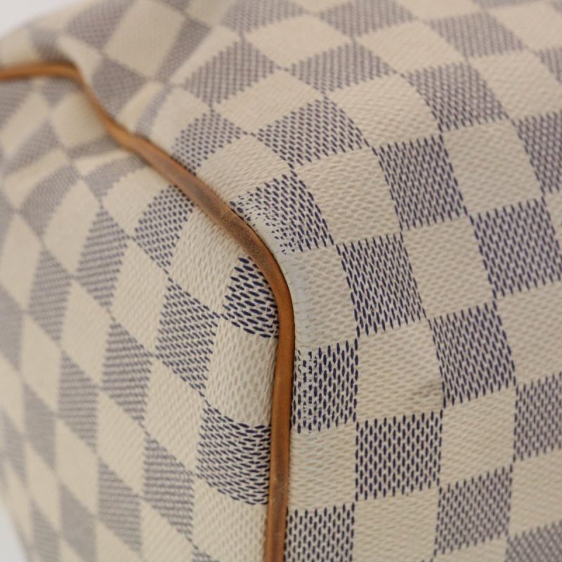 LOUIS VUITTON Damier Azur Speedy 30 Hand Bag N41533 LV Auth 49232 - Image 15
