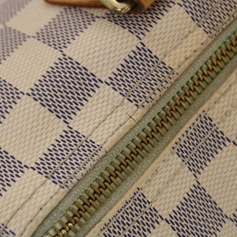 LOUIS VUITTON Damier Azur Speedy 30 Hand Bag N41533 LV Auth 49232 - Image 7