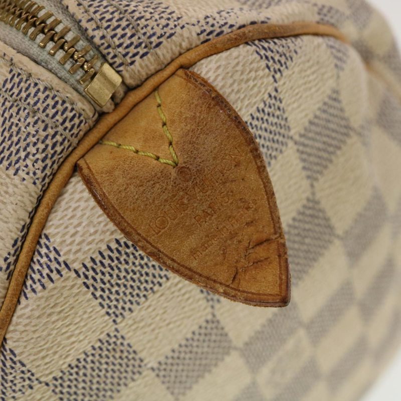LOUIS VUITTON Damier Azur Speedy 25 Hand Bag N41534 LV Auth ki2788 - Image 19