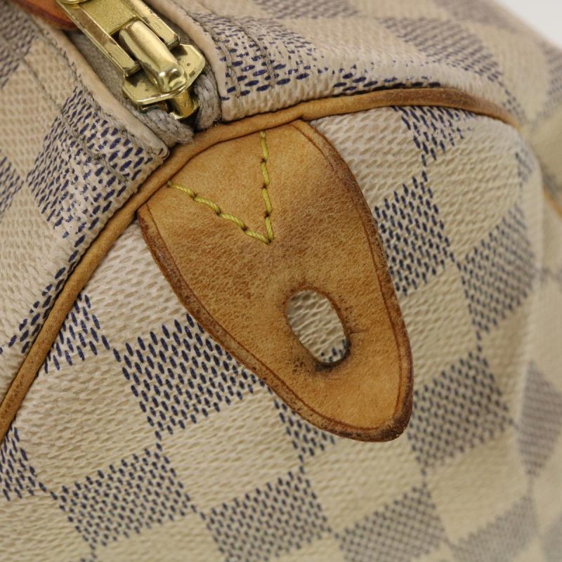 LOUIS VUITTON Damier Azur Speedy 25 Hand Bag N41534 LV Auth ki2788 - Image 20