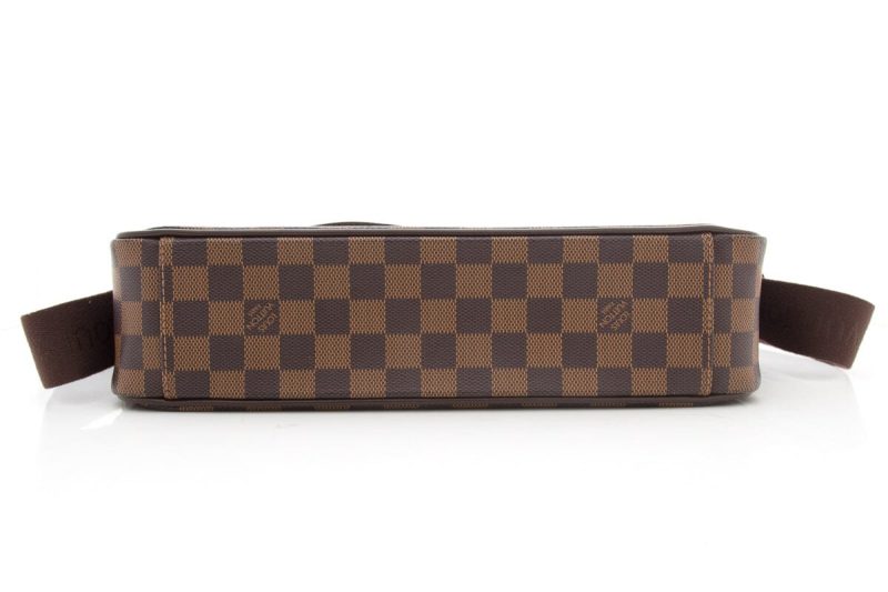Louis Vuitton Brown Damier Ebene Siena Handbag - Image 6