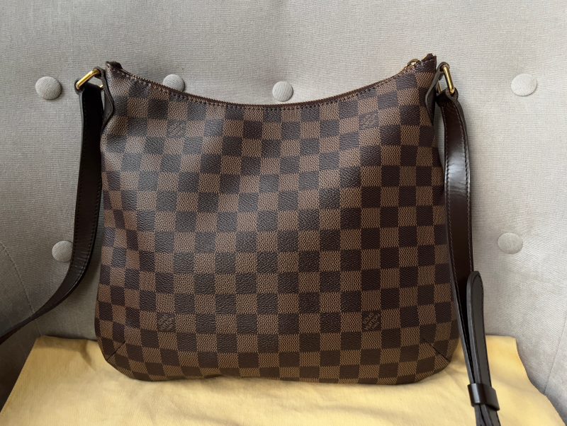 Louis Vuitton Bloomsbury PM Damier Ebene Crossbody Bag - Image 11