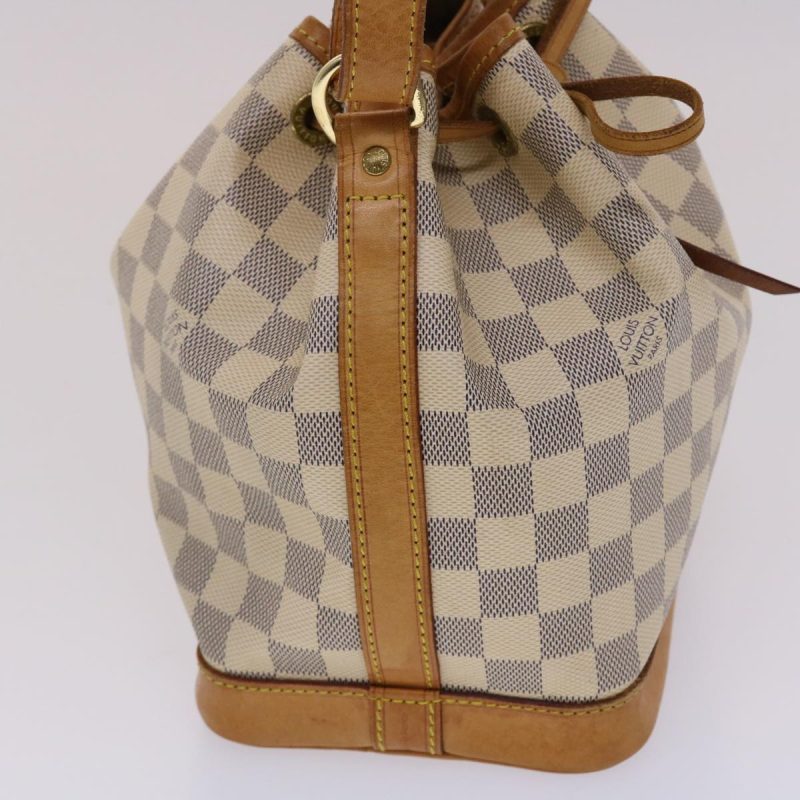 Louis Vuitton Damier Azur Noe GM Bucket Bag - Image 4