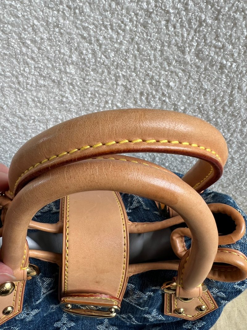 Louis Vuitton Blue Empreinte Monogram Twice Bag - Image 10