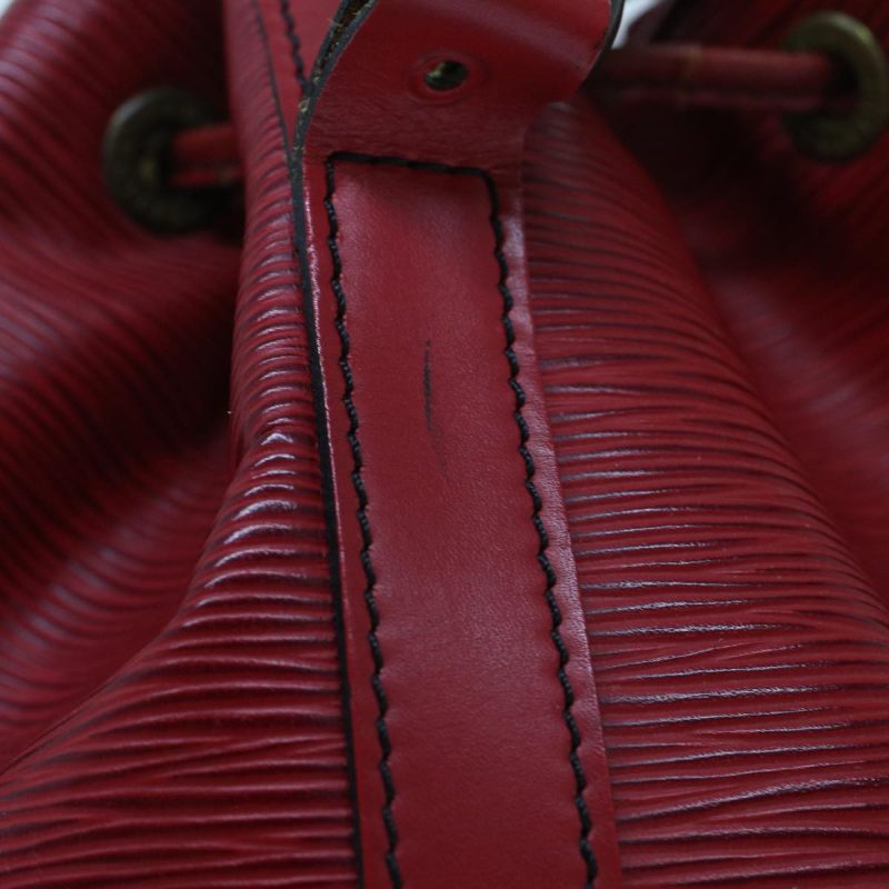LOUIS VUITTON Epi Petit Noe Shoulder Bag Red M44107 LV  48976 - Image 4