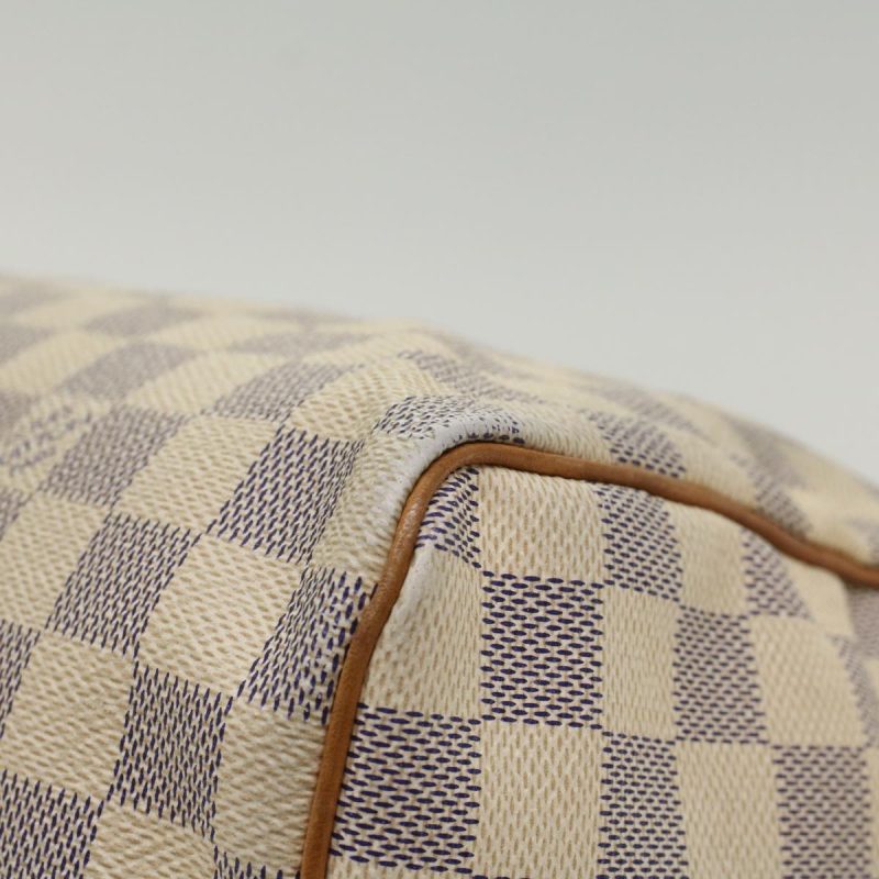 LOUIS VUITTON Damier Azur Speedy 30 Hand Bag N41533 LV Auth 49233 - Image 8