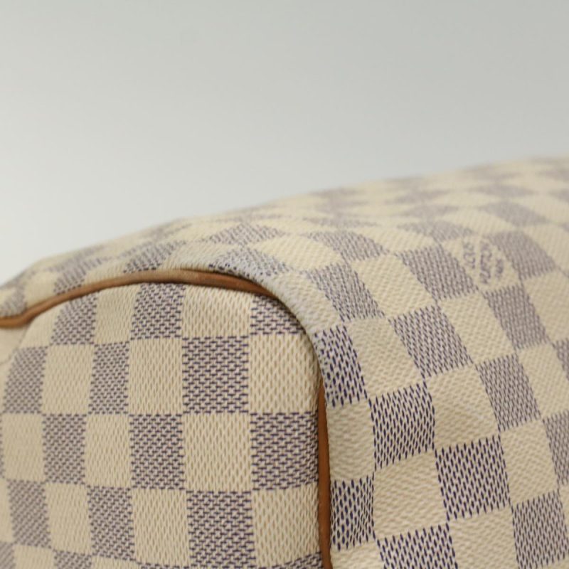 LOUIS VUITTON Damier Azur Speedy 30 Hand Bag N41533 LV Auth 49233 - Image 15