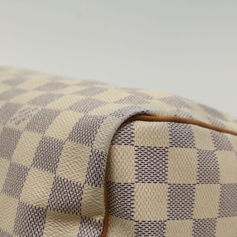LOUIS VUITTON Damier Azur Speedy 30 Hand Bag N41533 LV Auth 49233 - Image 16