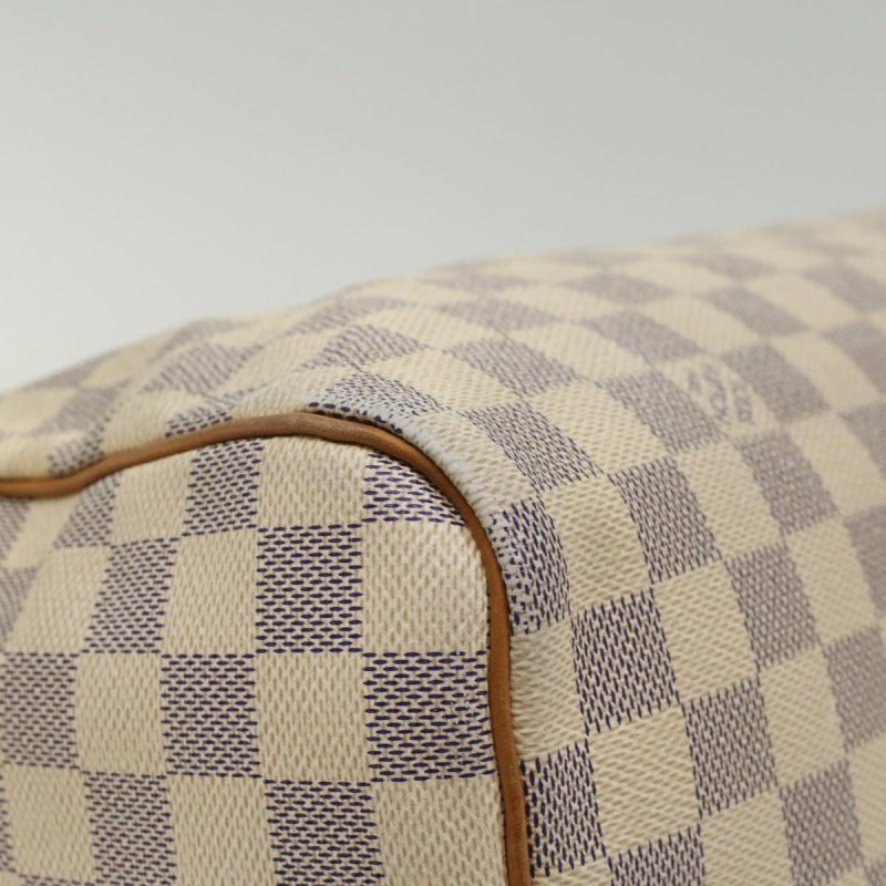 LOUIS VUITTON Damier Azur Speedy 30 Hand Bag N41533 LV Auth 49233 - Image 17