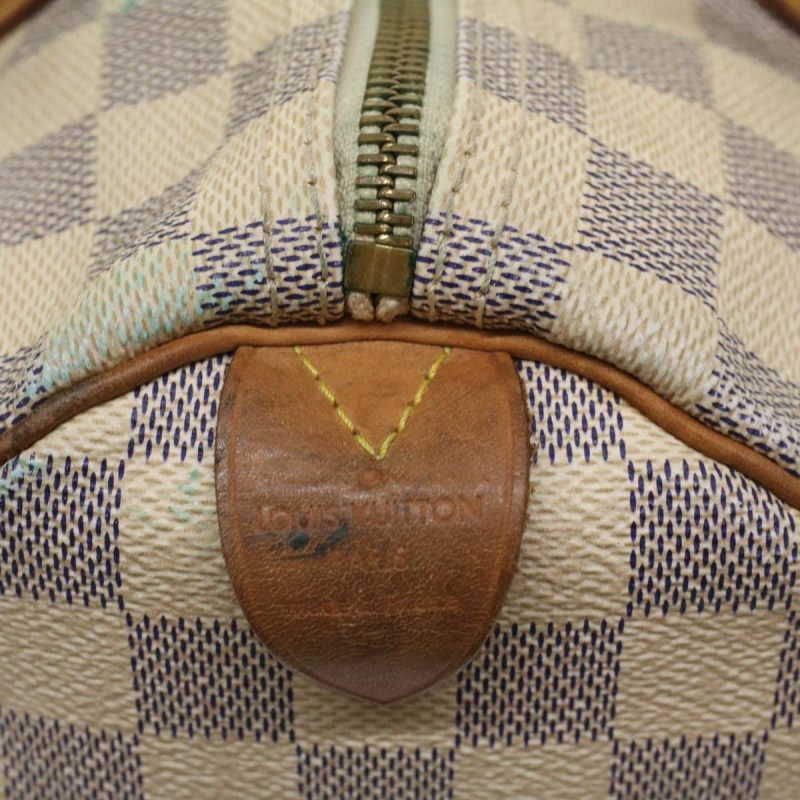 LOUIS VUITTON Damier Azur Speedy 30 Hand Bag N41533 LV Auth 49233 - Image 19