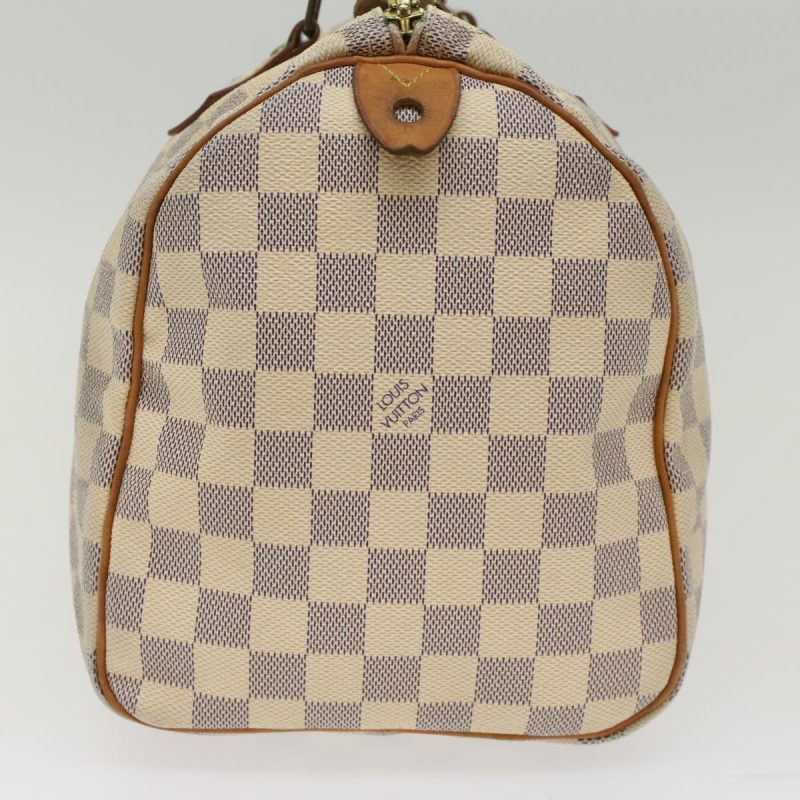 LOUIS VUITTON Damier Azur Speedy 30 Hand Bag N41533 LV Auth 49233 - Image 3