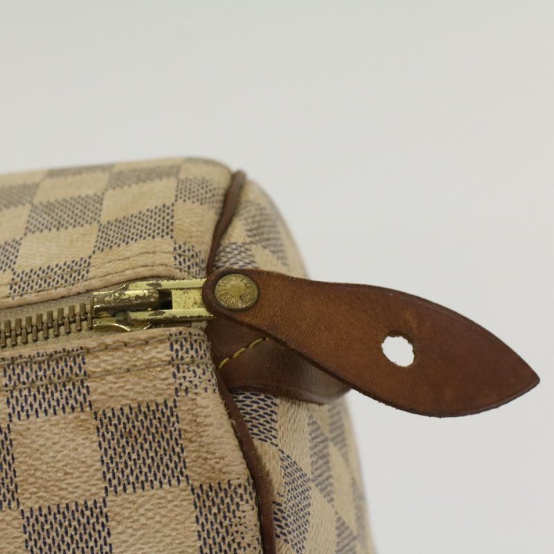 LOUIS VUITTON Damier Azur Speedy 30 Hand Bag N41533 LV Auth bs5457 - Image 9