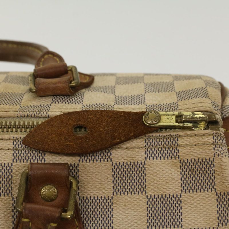 LOUIS VUITTON Damier Azur Speedy 30 Hand Bag N41533 LV Auth bs5457 - Image 20
