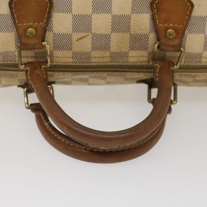 LOUIS VUITTON Damier Azur Speedy 30 Hand Bag N41533 LV Auth bs5457 - Image 7