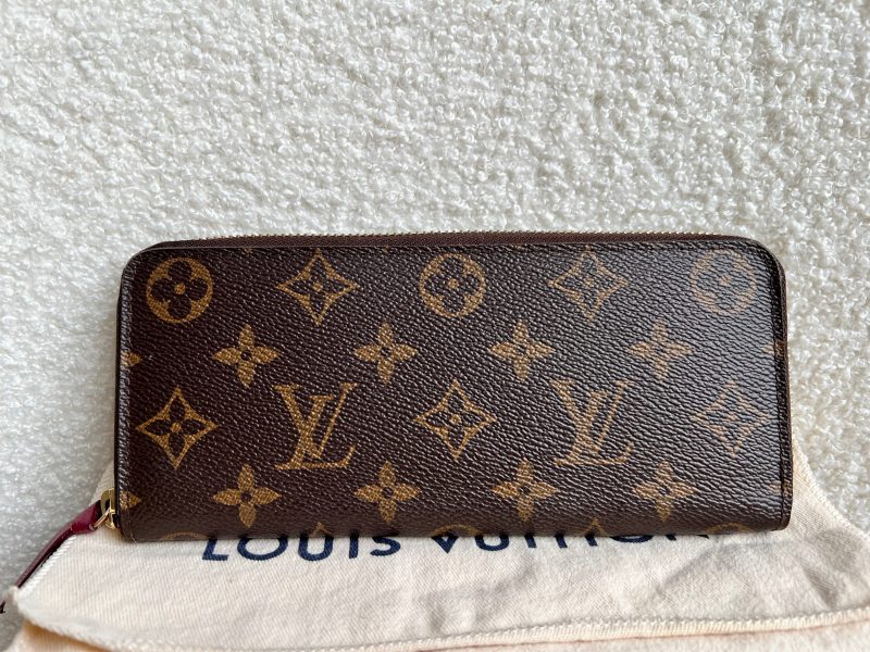 Louis Vuitton Clemence Wallet in Damier Ebene - Image 10