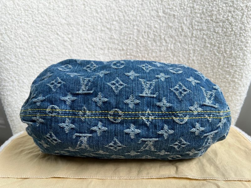 Louis Vuitton Blue Empreinte Monogram Twice Bag - Image 18